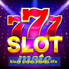 blaze codes shindo life